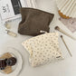 Floral Print Cosmetic Pouch