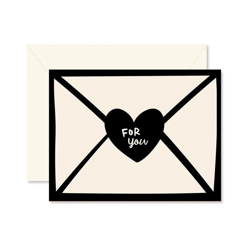 For You Love Letter Greeting Card