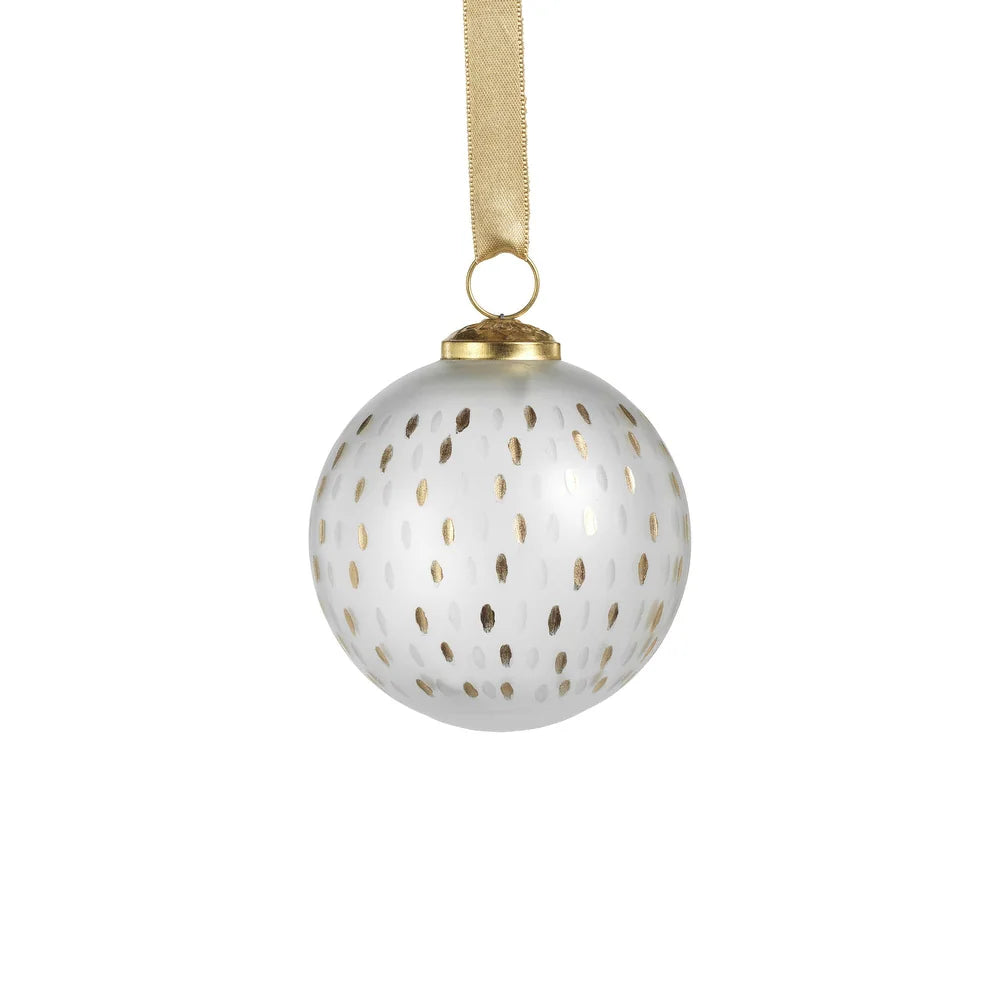 Frosted Glass Ornament