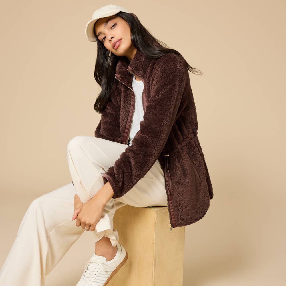 DreamPlush Zip Tunic