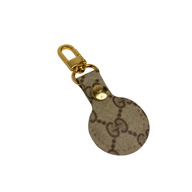 Upcycled Designer Airtag Keychain