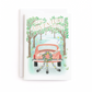 Lovers' Lane Wedding Card