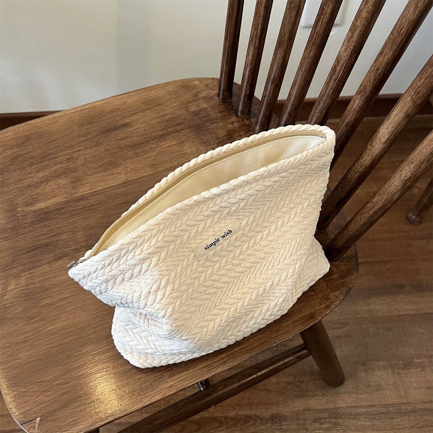 Canvas Makeup Bag