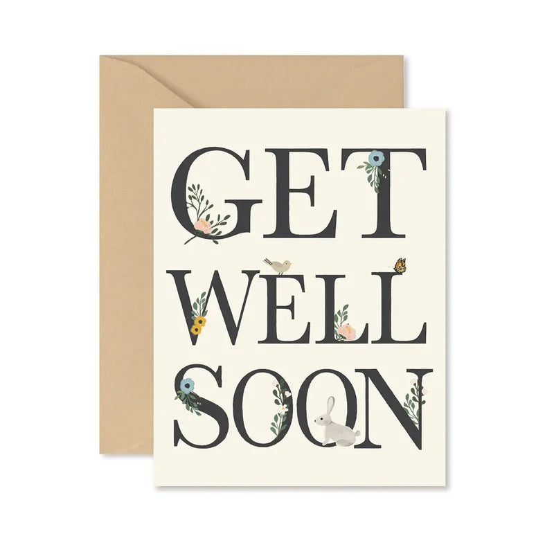 Get Well Soon Sympathy Card