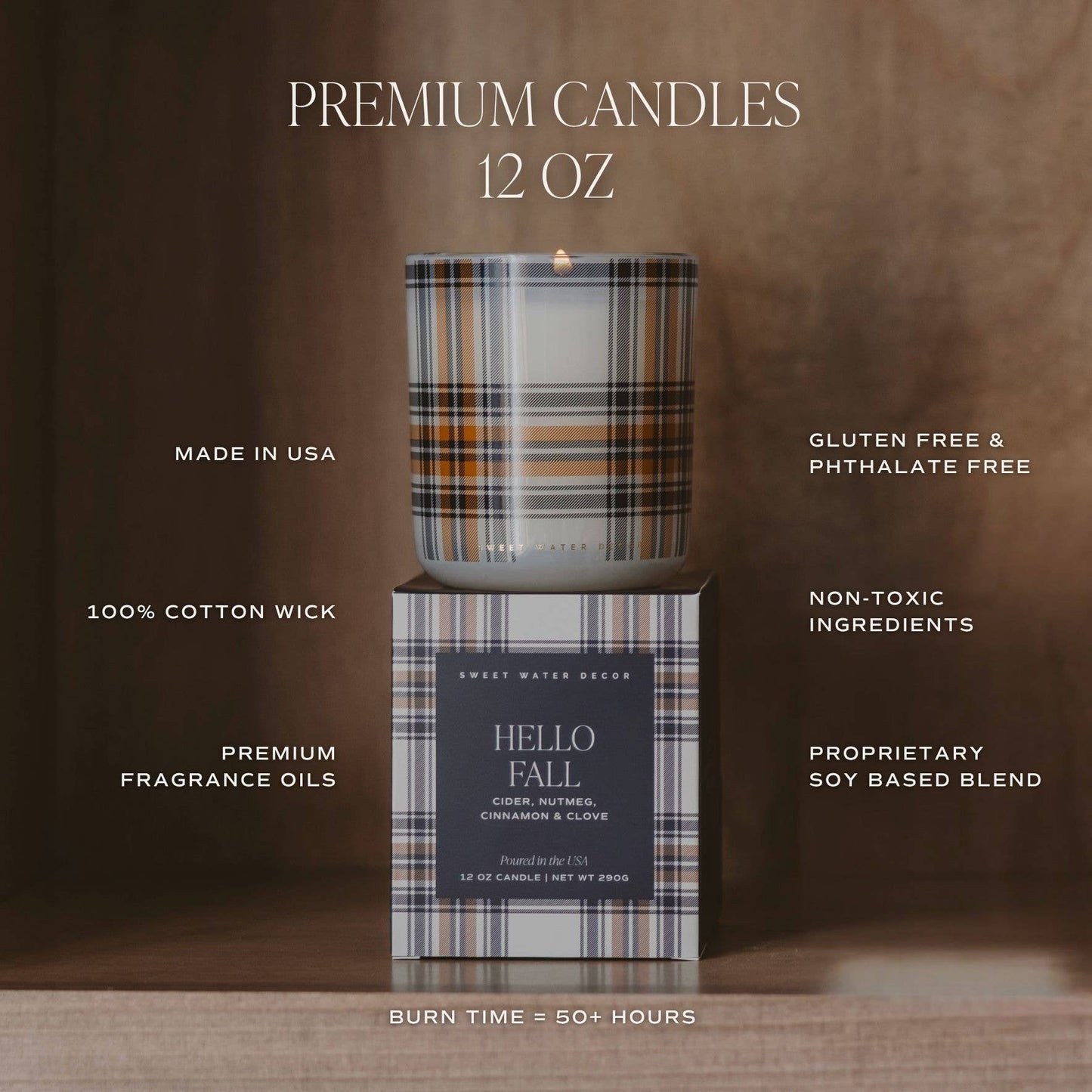 Cozy Season Boxed Soy Candle