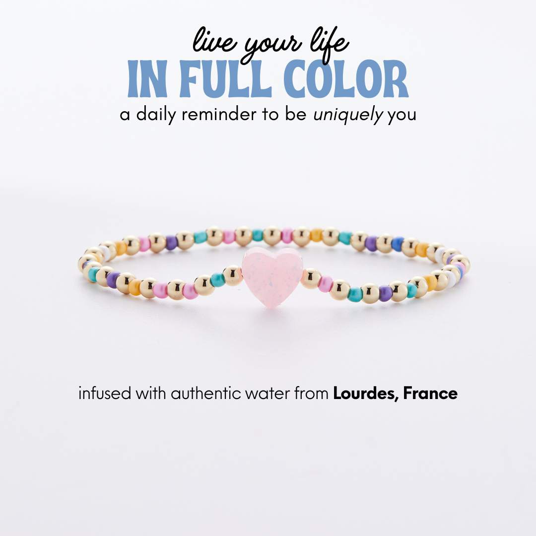 Holy Water Heart Bracelet
