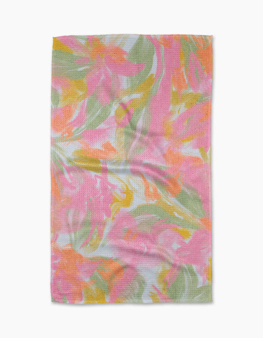 Geometry Heat Wave Tea Towel