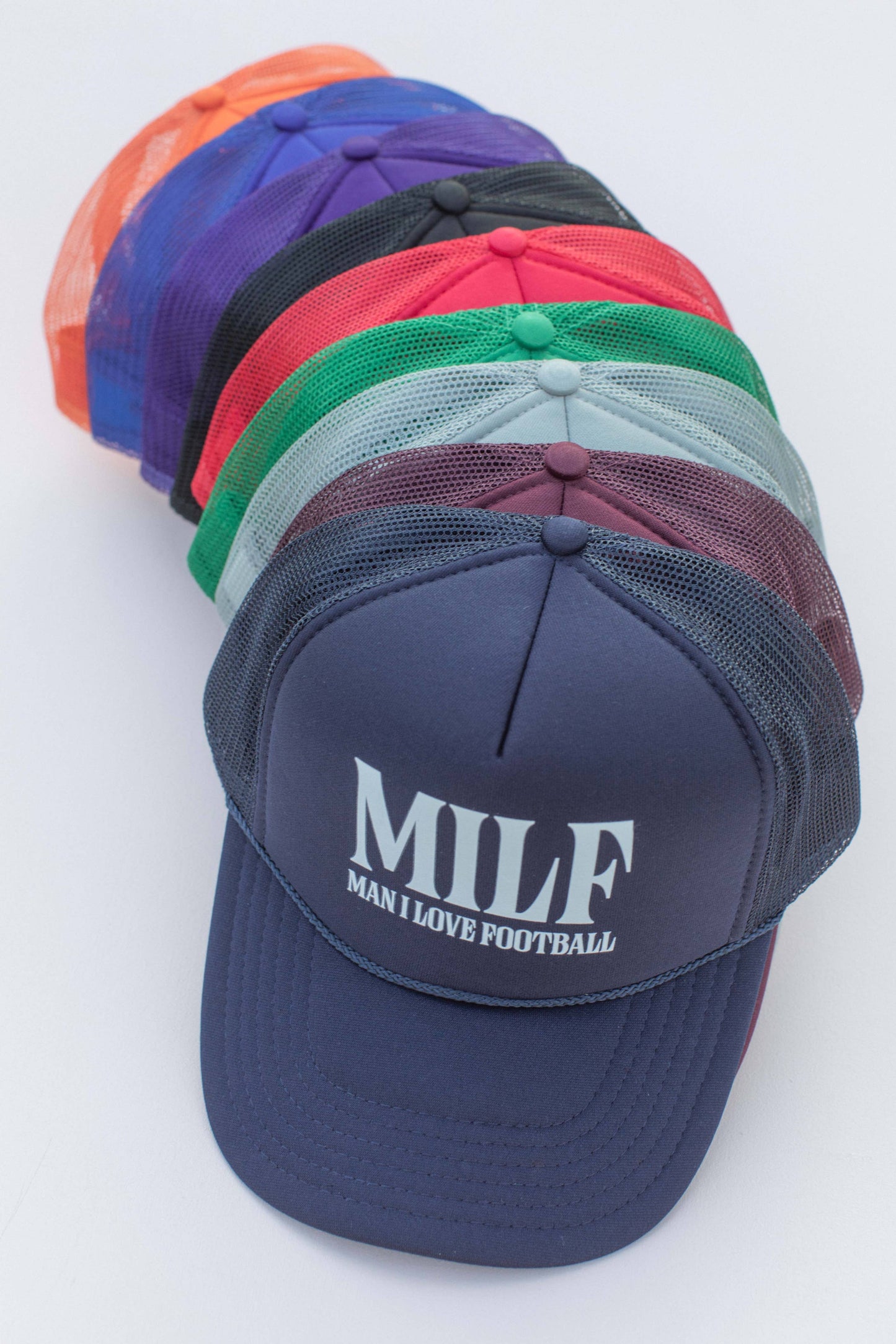 MILF Football Trucker Hat