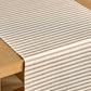 Geometry Stone Stripe Table Runner