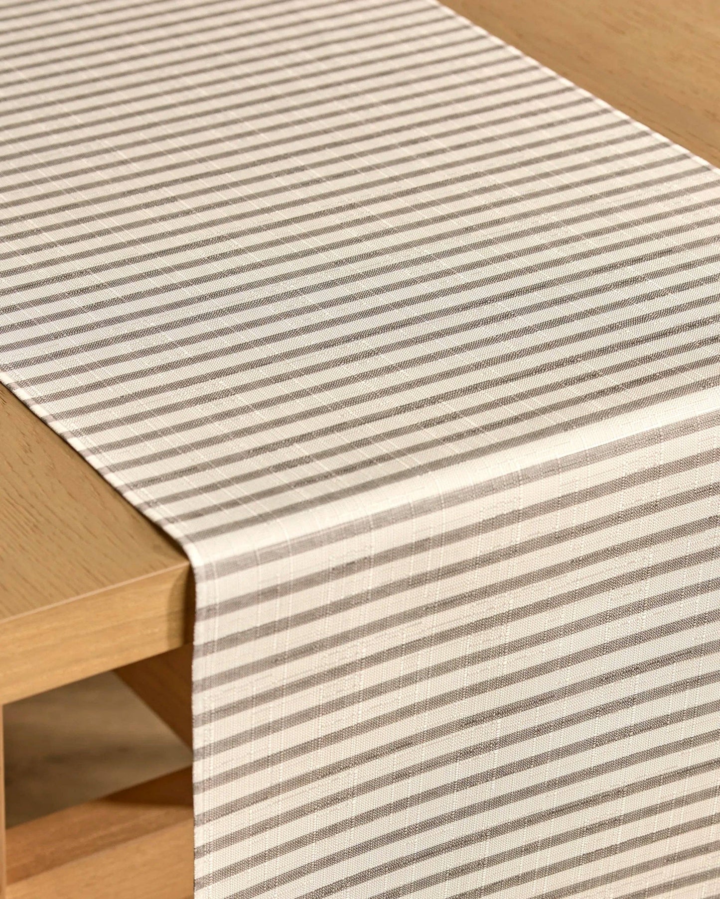 Geometry Stone Stripe Table Runner