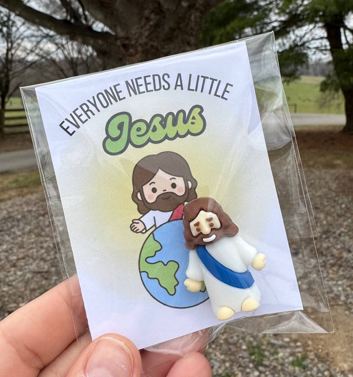 Everybody Needs a Little Jesus + Card