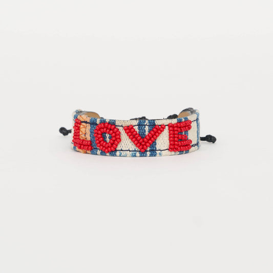 Ubuntu Life Red Love Bracelet
