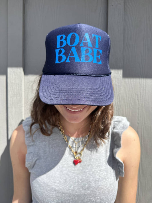Boat Babe Trucker Hat