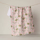 Geometry Flower Tiles Luxe Tea Towel