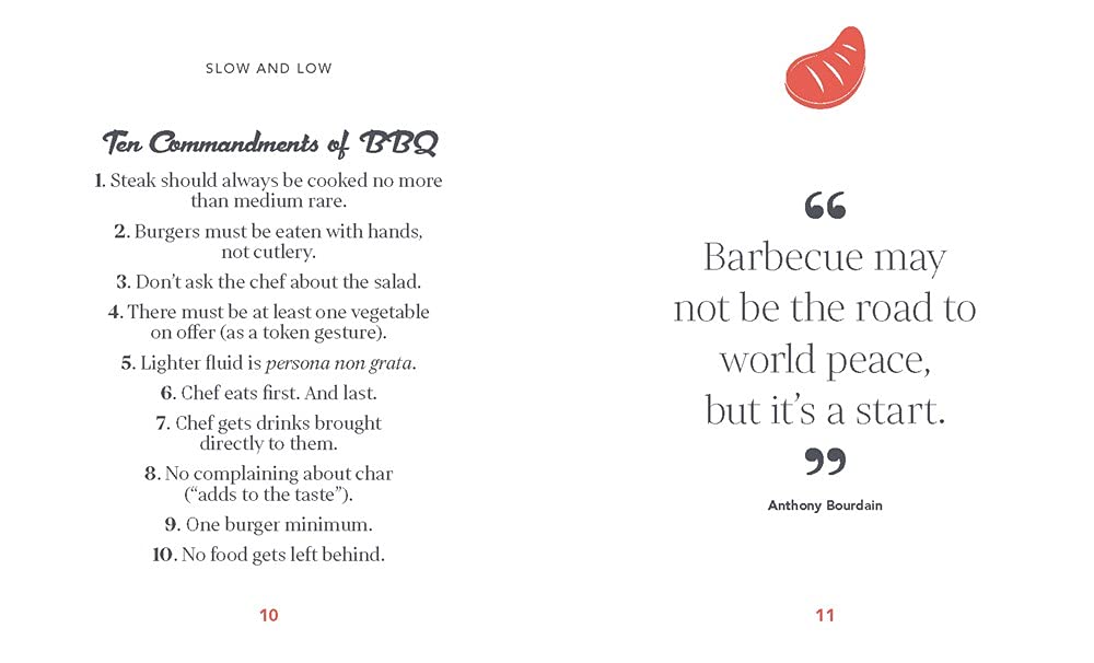 The Little Book Of BBQ: Perfectly Grilled Wit & Wisdom