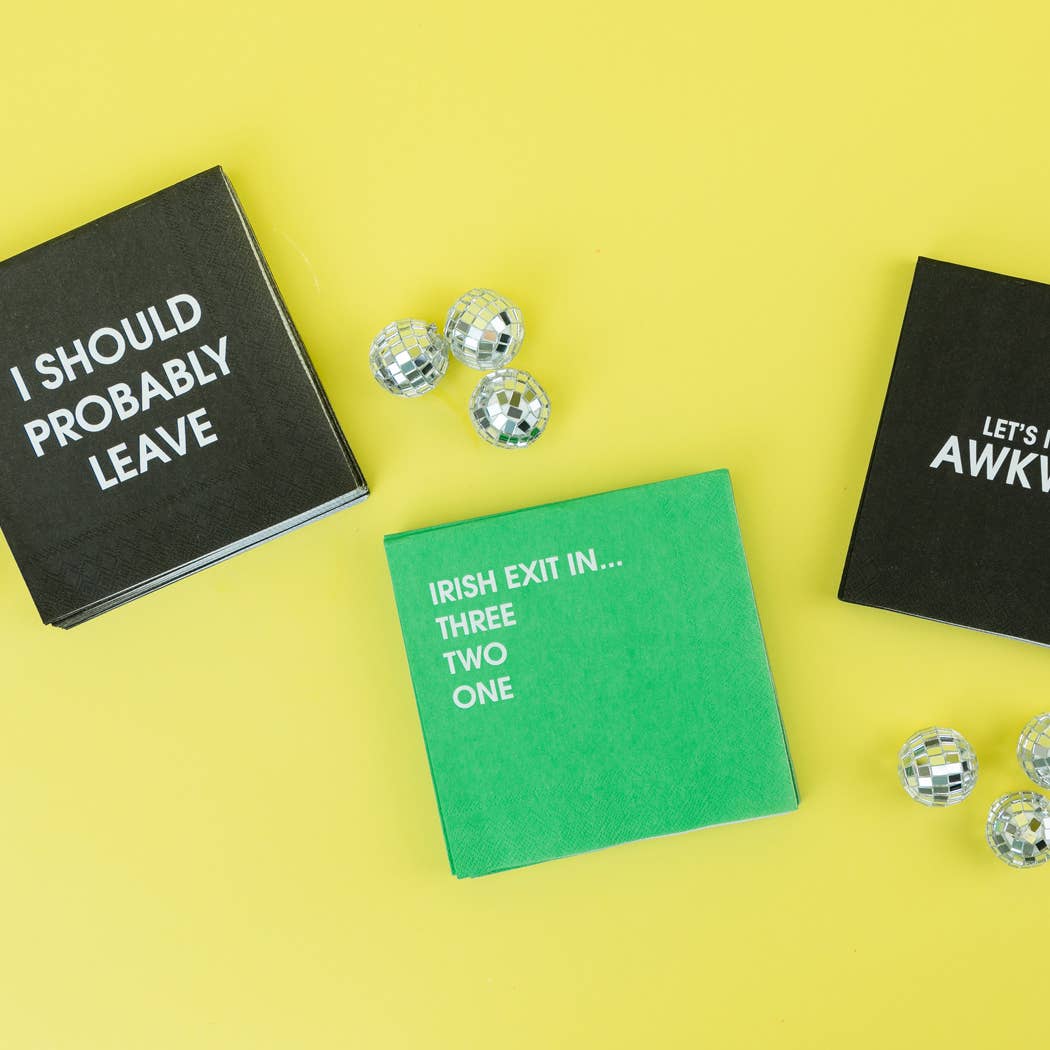 Irish Exit Cocktail Napkins