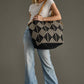 Diamond Pattern Tote