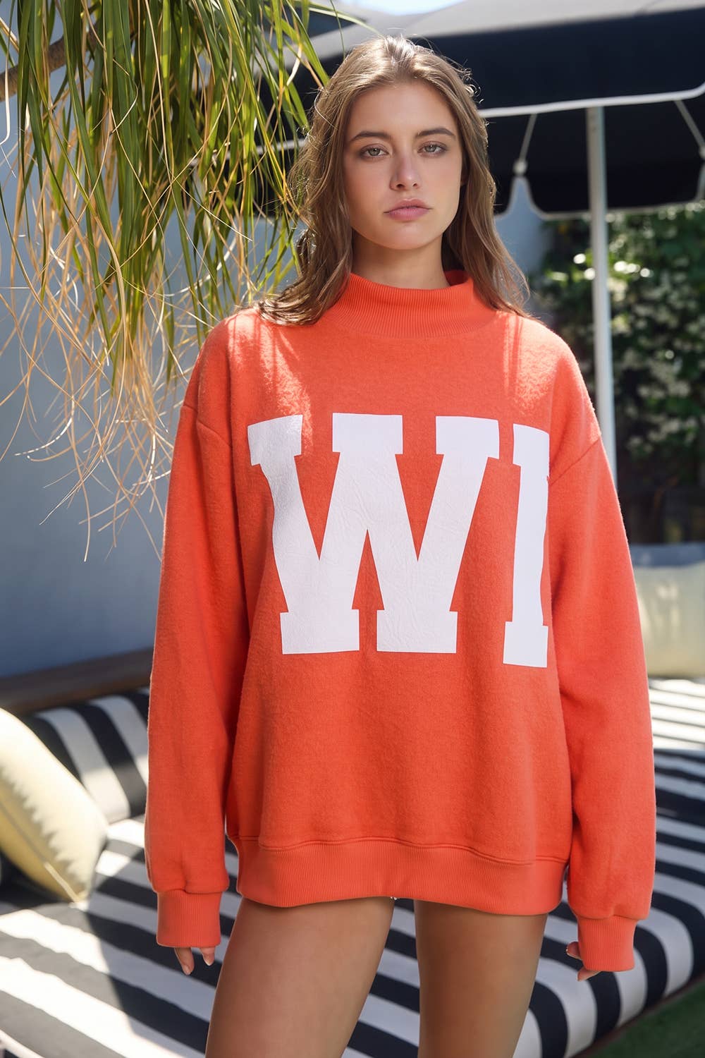 Wisco Reversible Mockneck Sweatshirt