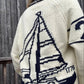 Sketchbook Sailboat Varsity Cardigan