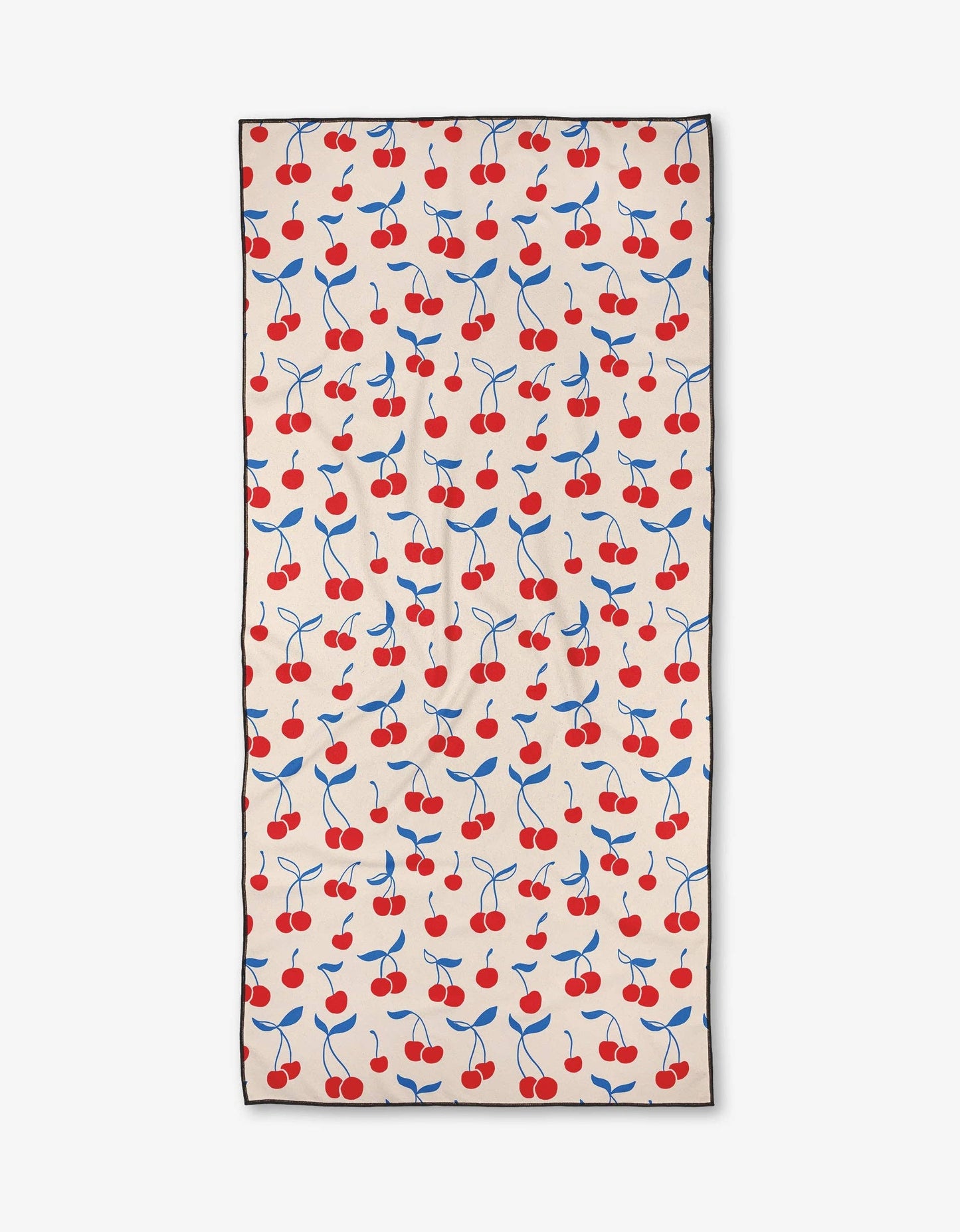 Geometry Very Cherry Beach Towel