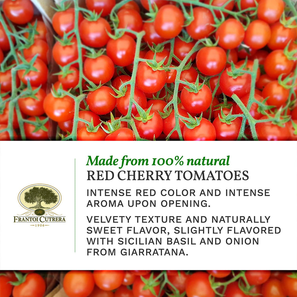 Organic Cherry Tomato Sauce - Sicilian Salsa Di Pomodoro