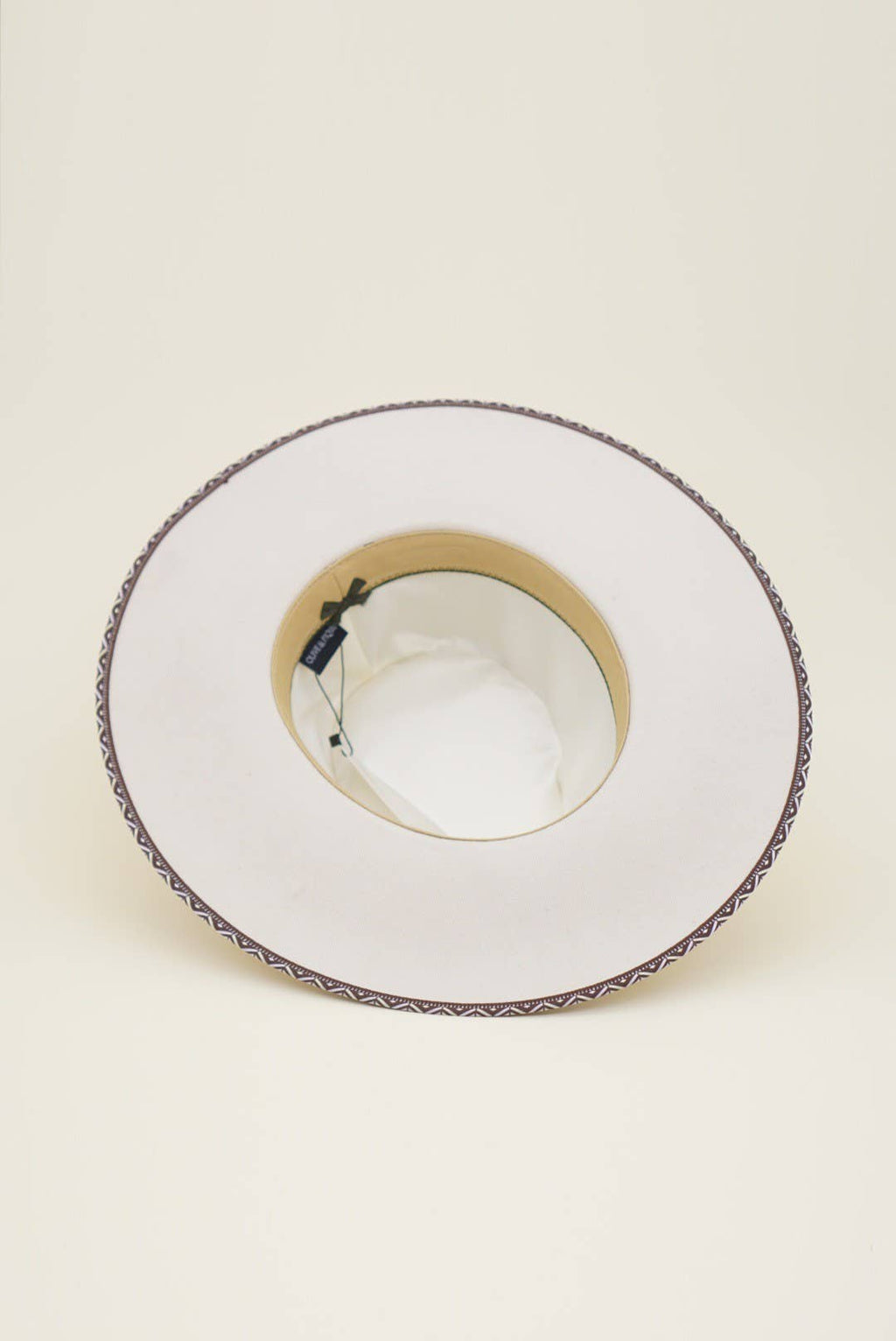 Avril Tribal Wool Wide Brim Hat