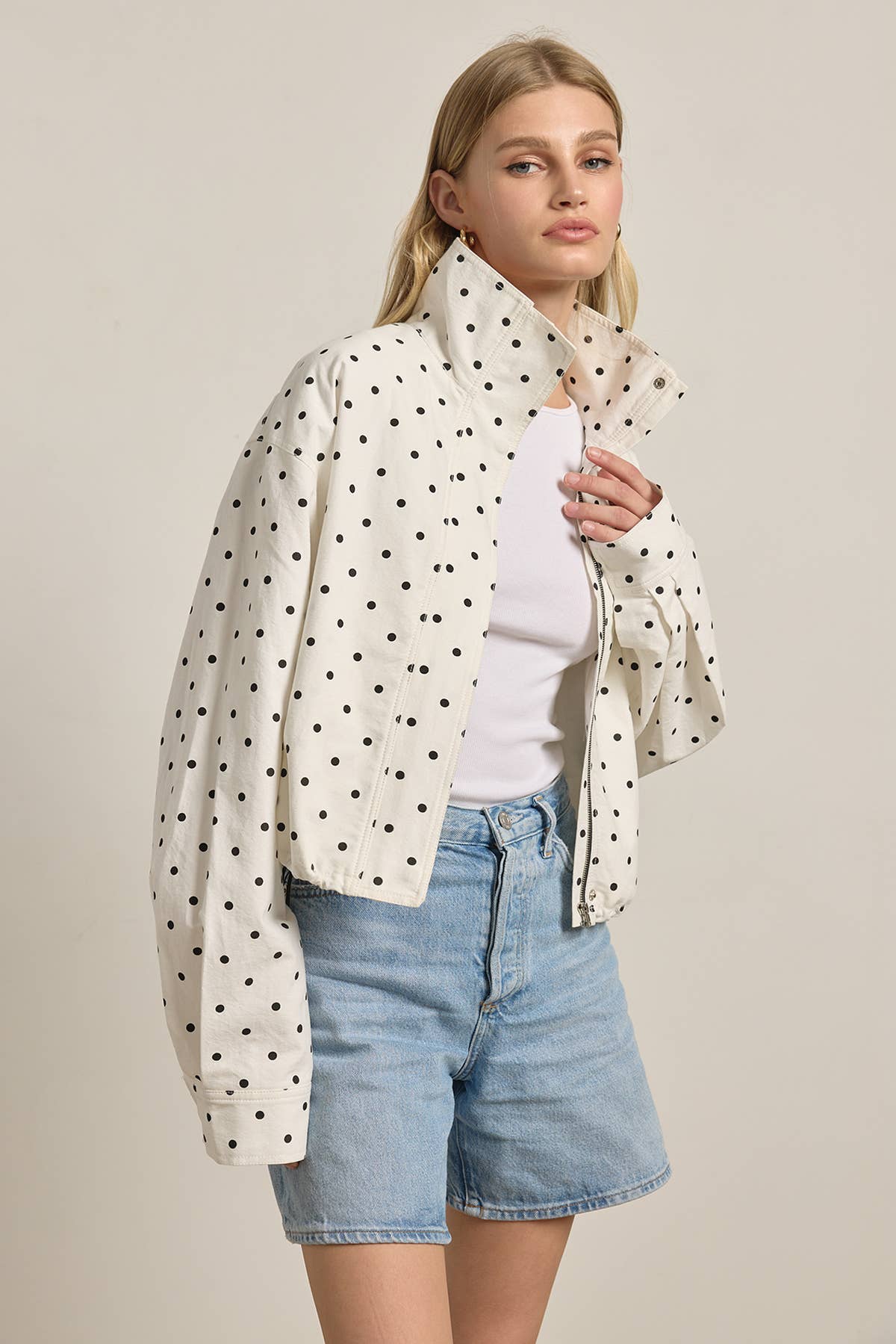 Polka Dot Jacket