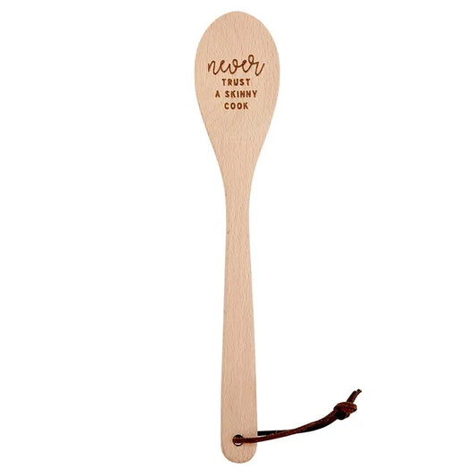 Wooden Cooking Spoon with Message