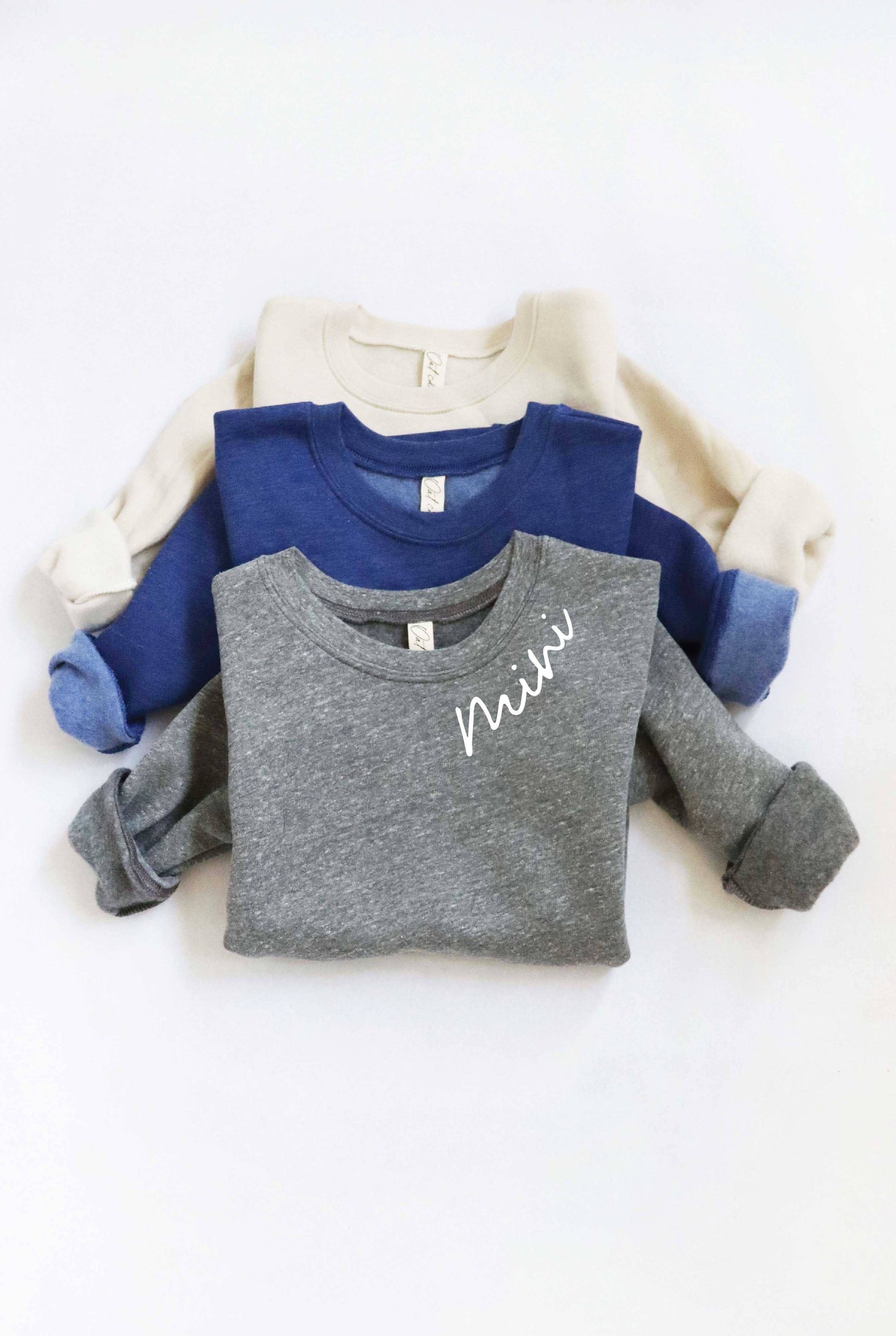 "Mini" Toddler Unisex Graphic Sweatshirt