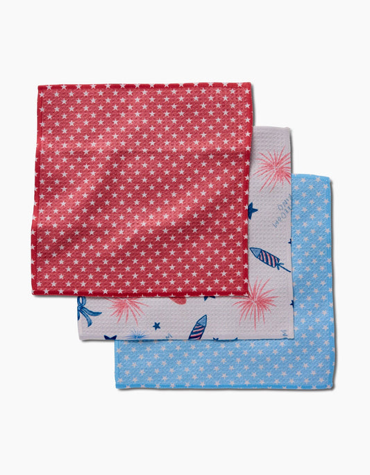 Geometry Freedom Dishcloth Set