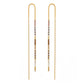 Miyuki Seed Bead Threader Earrings