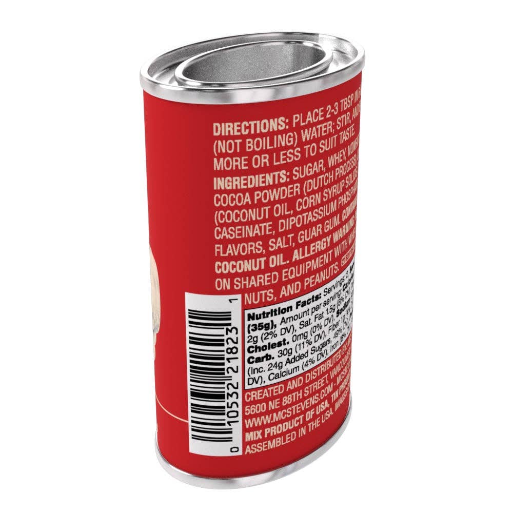 Vintage Santa's Favorite Peppermint Cocoa Tin