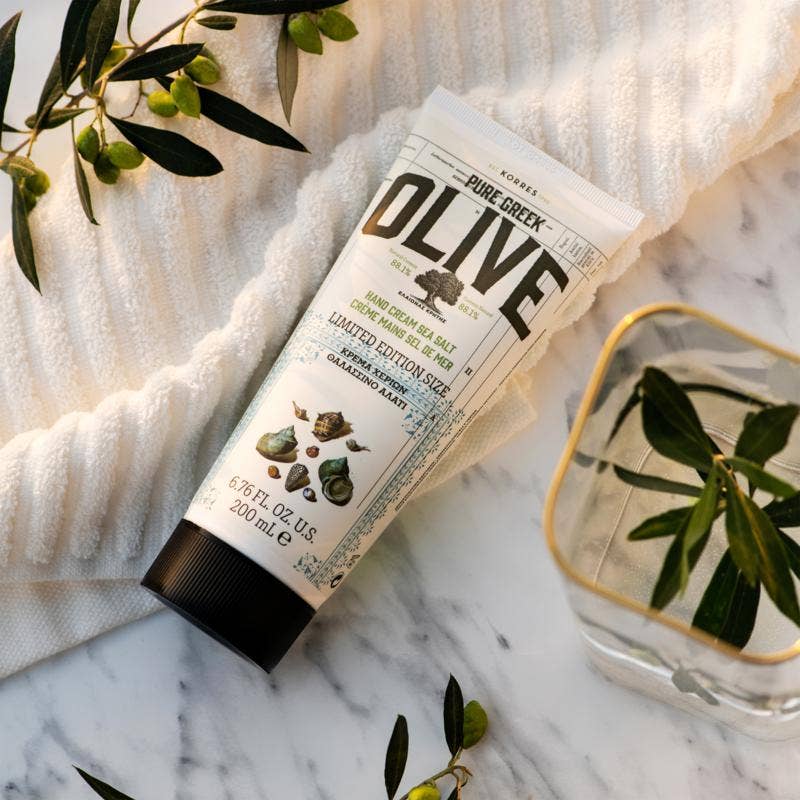 Korres  Sea Salt Pure Greek Olive Hand Cream