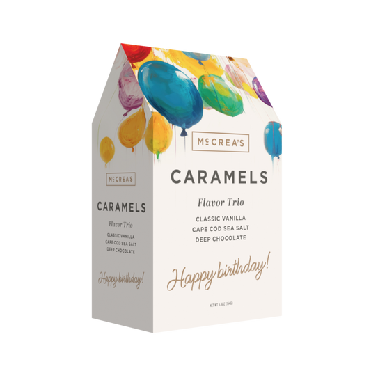 McCrea's Happy Birthday Caramel Box