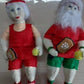 Pickleball Santa Clause Ornament