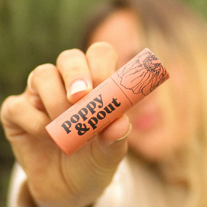 Poppy & Pout All-Natural Lip Balm