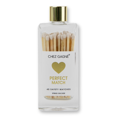 Statement Glass Bottle Matches