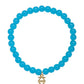 Small Glass Bead Stretch Bracelet