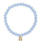Small Glass Bead Stretch Bracelet