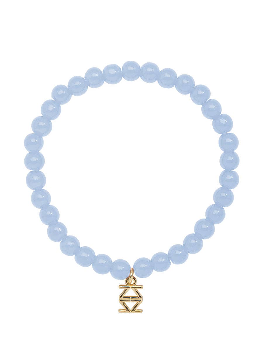 Small Glass Bead Stretch Bracelet