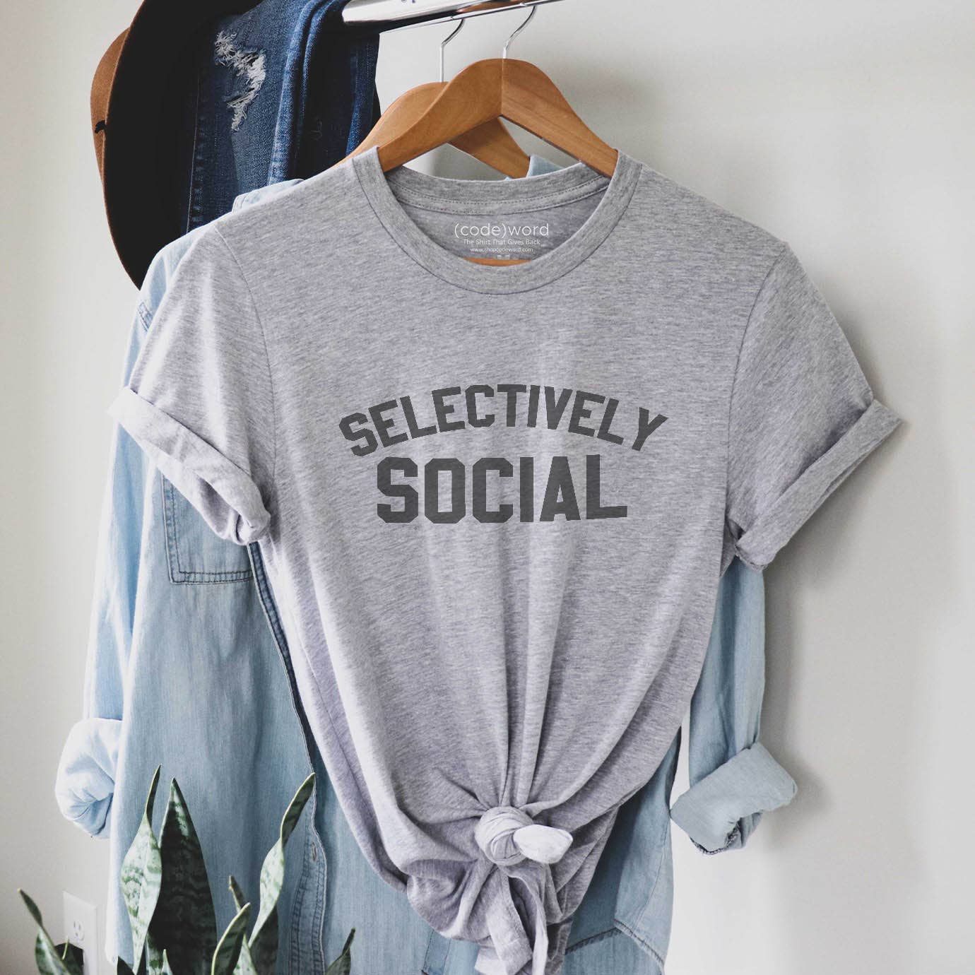 Selectively Social - T-Shirt