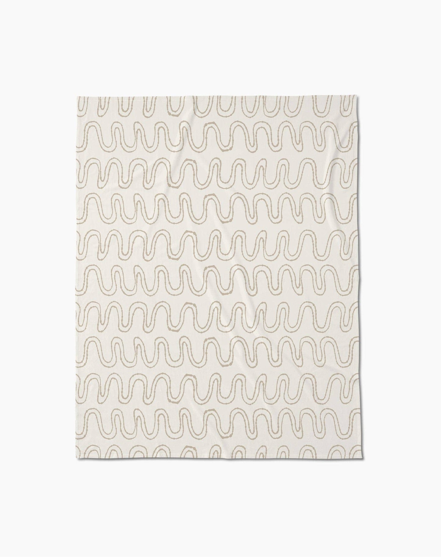 Geometry Abstract Squiggles Butter Blanket