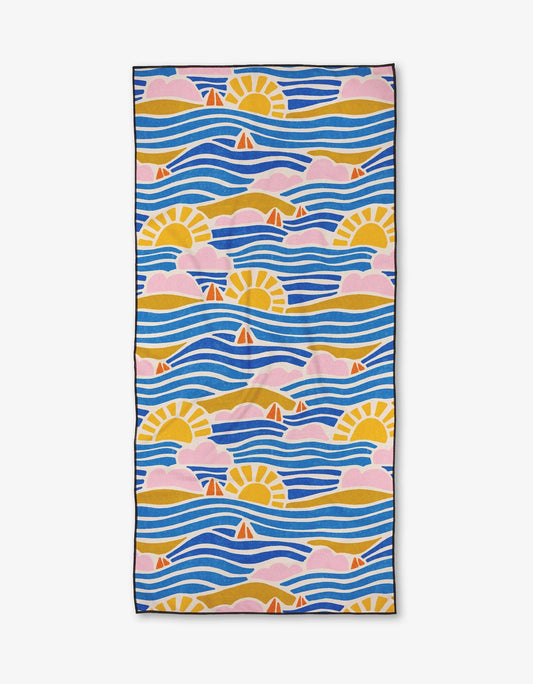 Geometry Byron Beach Towel