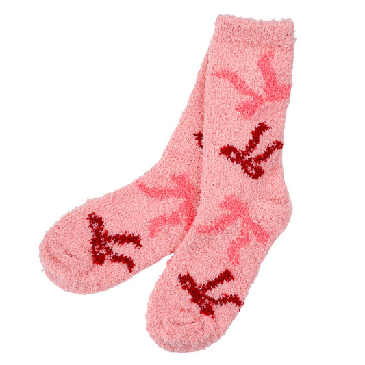 Ornament Cozy Bow Socks