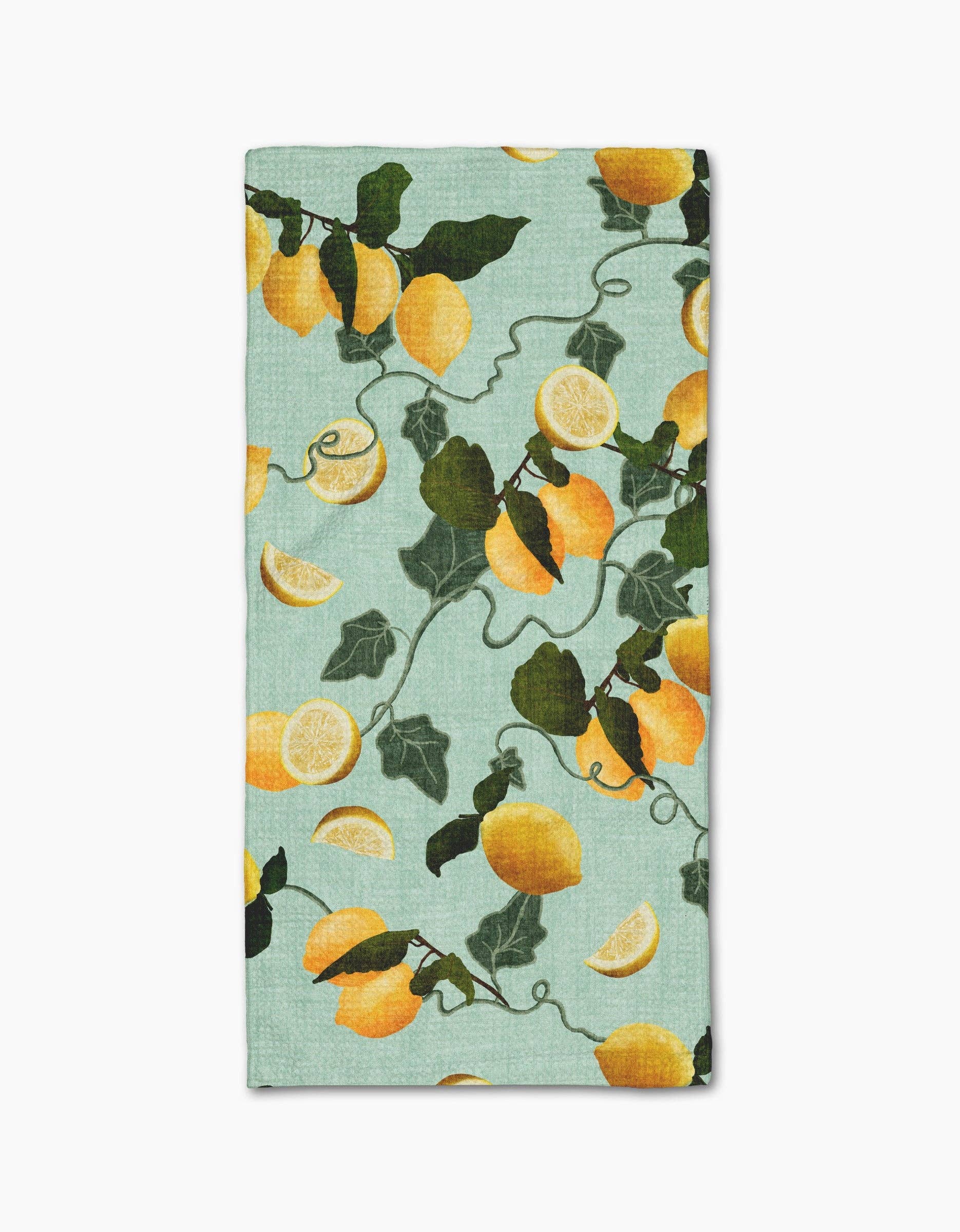 Geometry Amalfi Lemons Bar Towel