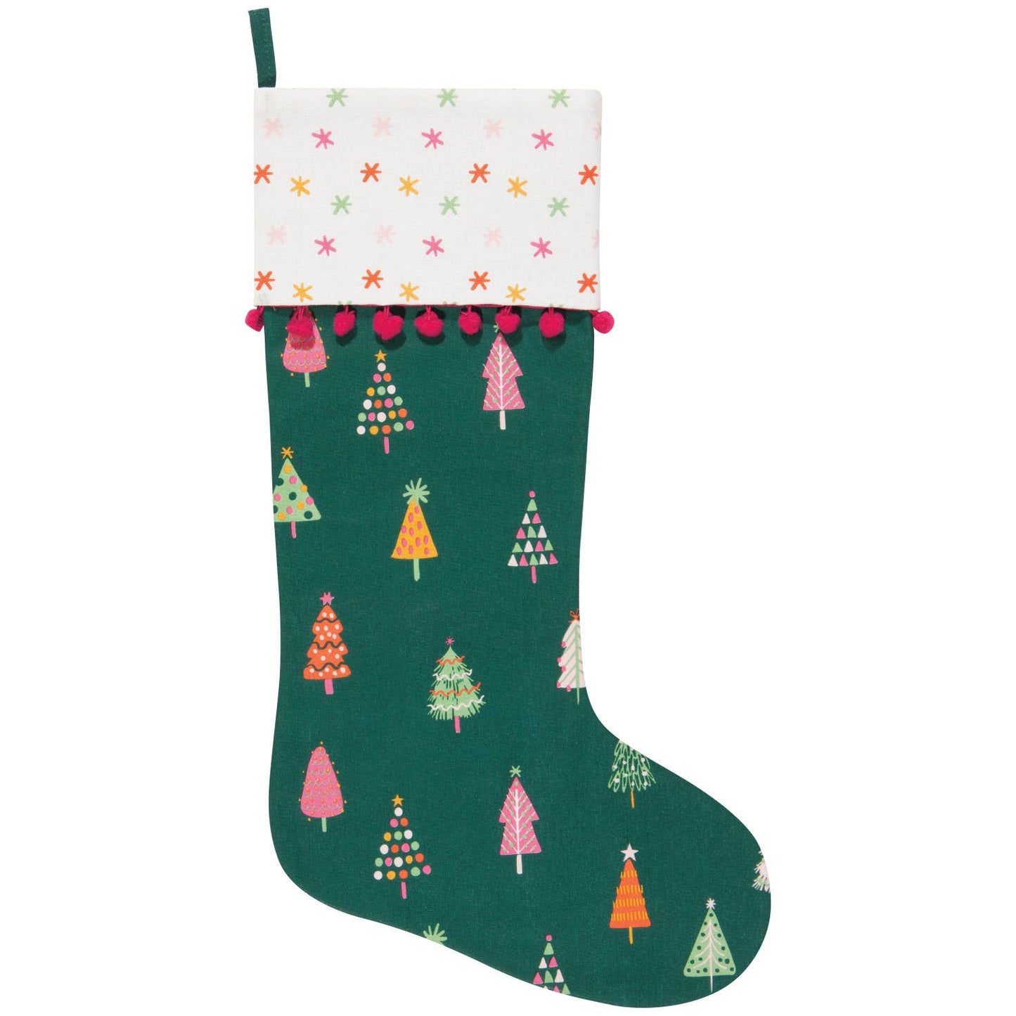 Merry & Bright Tree Stocking