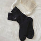 Bow Embroidered Socks