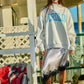 Carolina Mock Neck Sweatshirt