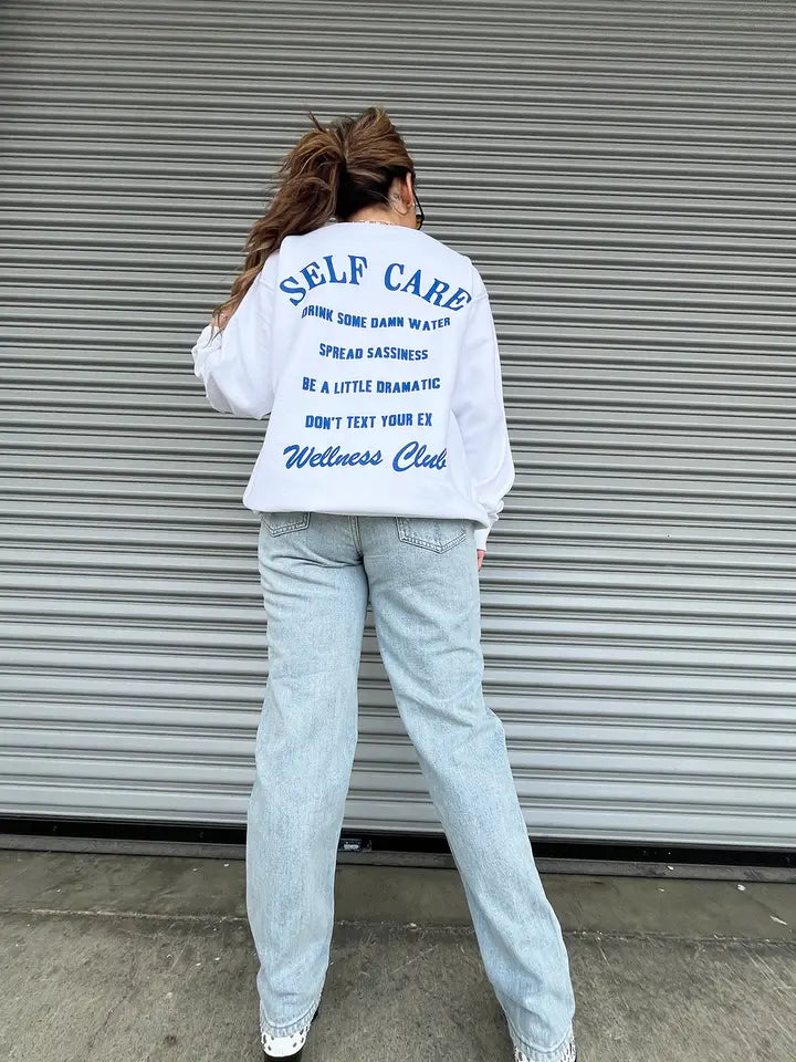 Self Care Crewneck