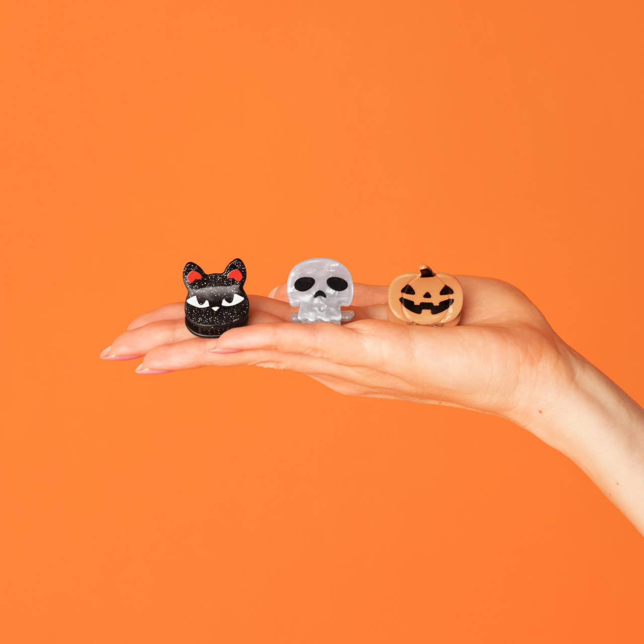 Kitsch Halloween Squad Mini Claw Clips Set